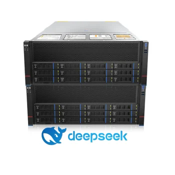 Сервер SNR-SR4410RG c LLM Deepseek-671B, 8U, 1024GB RAM, 768GB vRAM, резервируемый БП